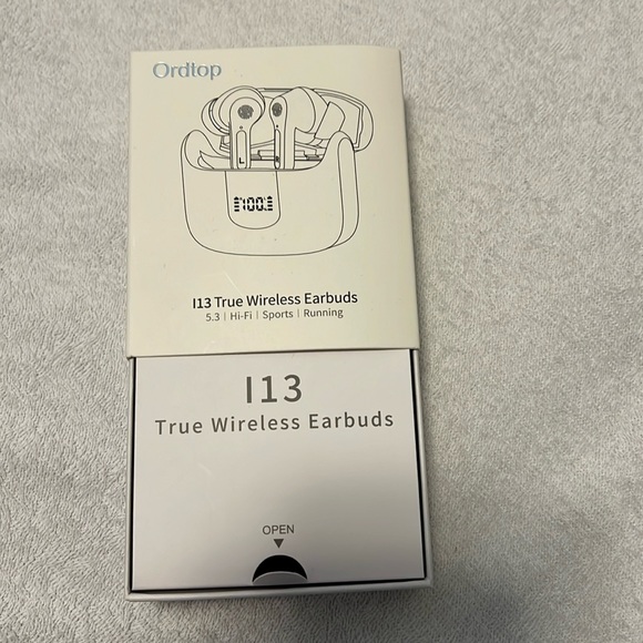 Ear Buds Noise Cancelling Earbud with 4 ENC Mic, in-Ear Bluetooth Earbud USB-C - Picture 1 of 5